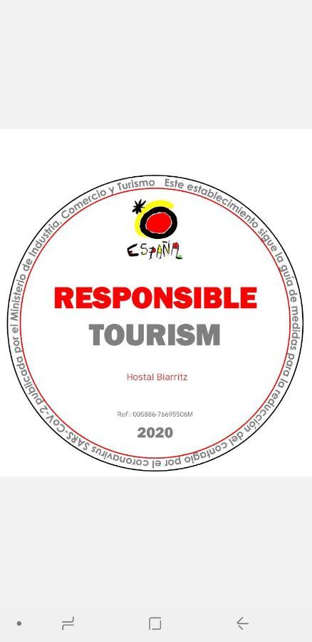 Hostal Biarritz Madrid Dış mekan fotoğraf